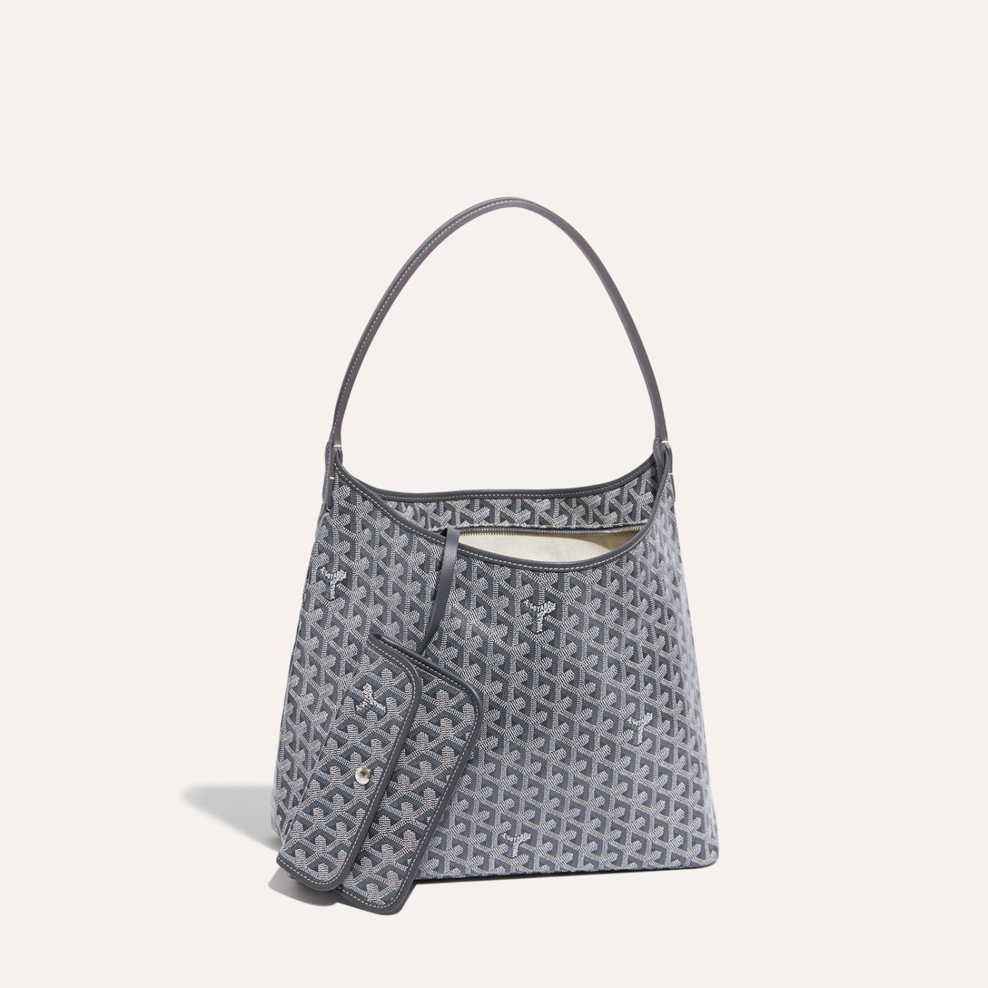 Goyard Bohème Hobo Bag Gray - Image 3